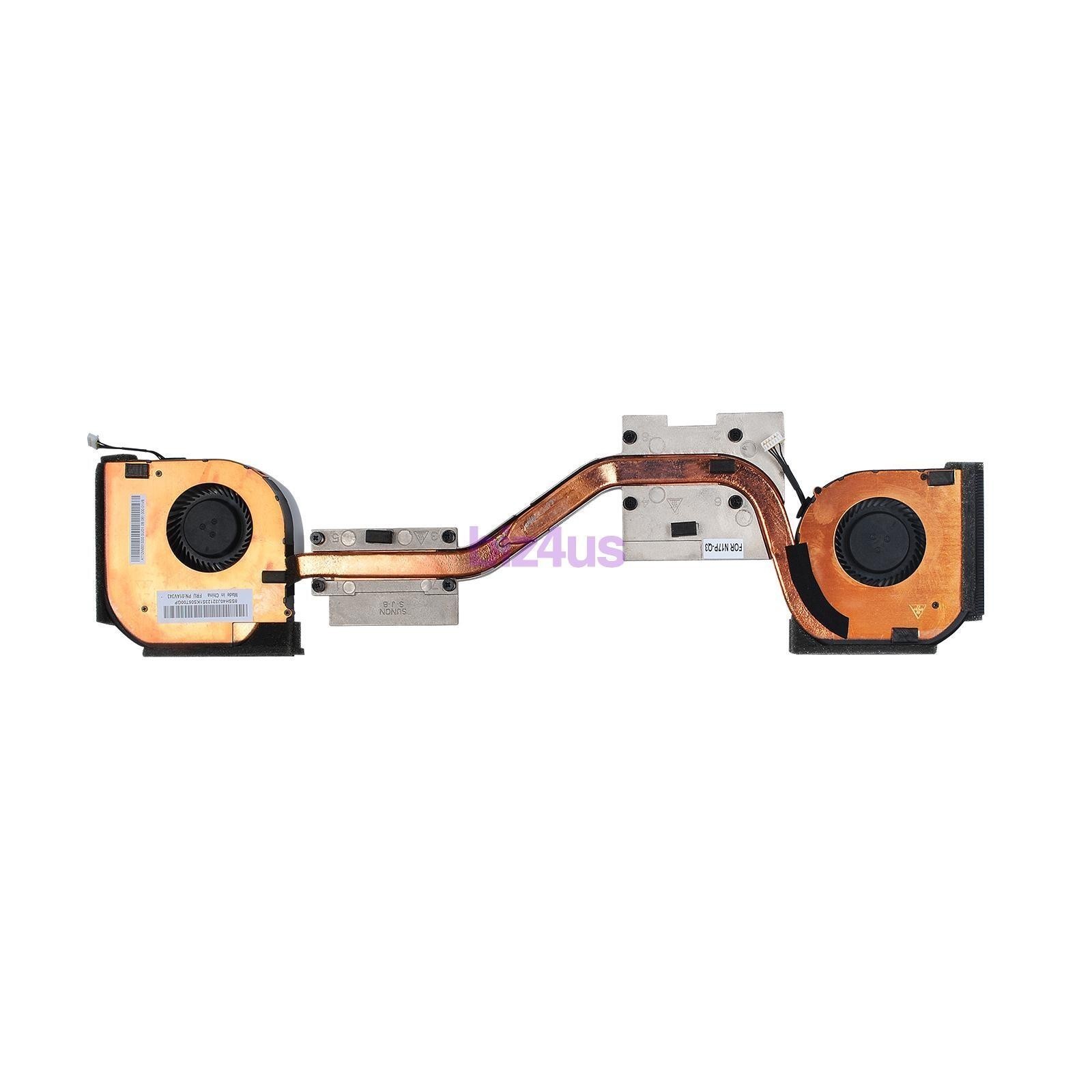 New For Lenovo ThinkPad P50 P51 Heatsink Fan Cooling Thermal 01AV343 00NY520