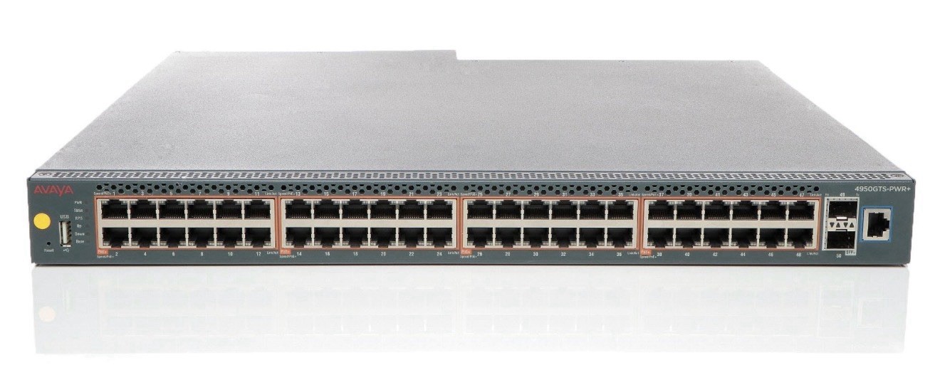 Extreme Networks Avaya ERS 4950GTS-PWR+ AL4900A04-E6 48 Port Managed Switch