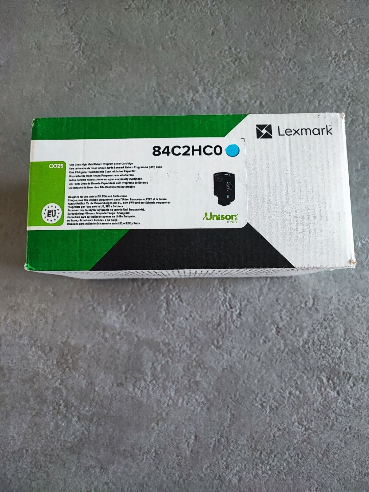 Lexmark 84C2HC0 cyan original cartridge