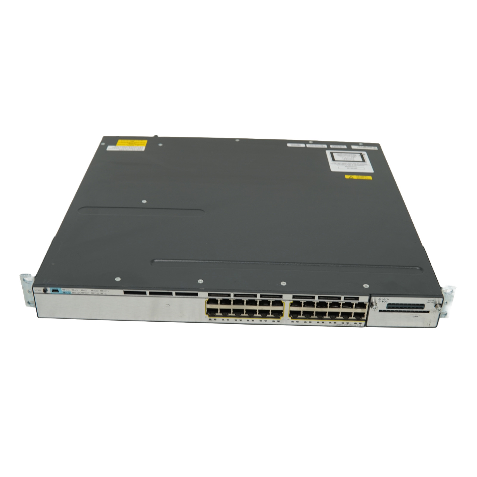Cisco WS-C3750X-24P-S 24-Port Managed Gigabit Switch