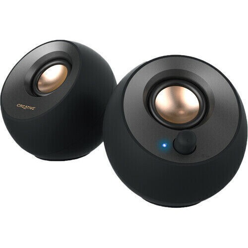 Creative Pebble V2 USB Type-C Powered Desktop Speakers -Black