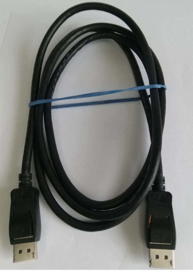 Genuine Hotron DP V1.2  E246588 D/P Male to D/P Male Cable 6FT 20276 (V17