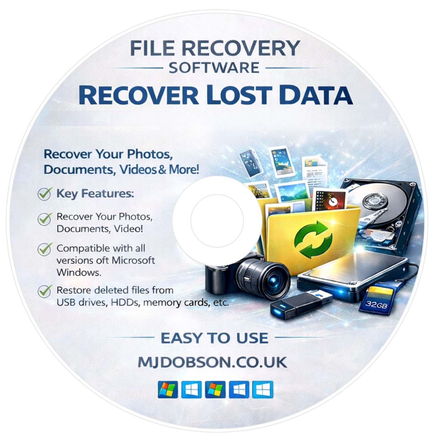File Recovery Software – Recover Lost Data NO INTERNET OR SUBSCRIPTION REQUIRED