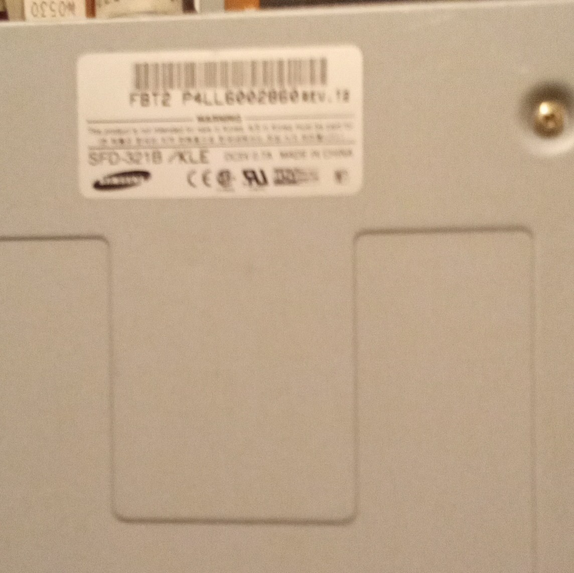 Samsung SFD-321B Internal PC 3.5" Floppy Drive ~ 