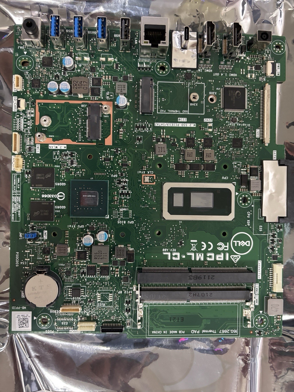 Dell OptiPlex Micro Motherboard IPML-CL LGA115x DDR4 DP/N 8VMC5