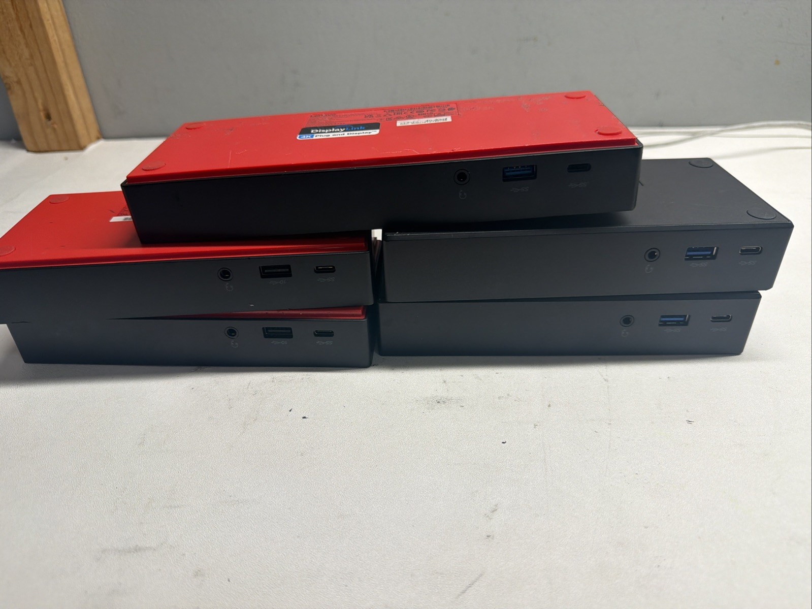 Lot of 5 Lenovo ThinkPad Docking Stations 40AS 40A9 40AF Tested Working