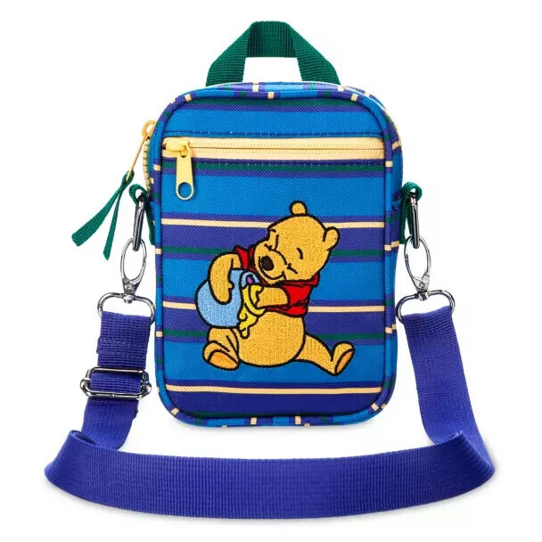2025 Disney Parks Winnie the Pooh Embroidered Crossbody Bag