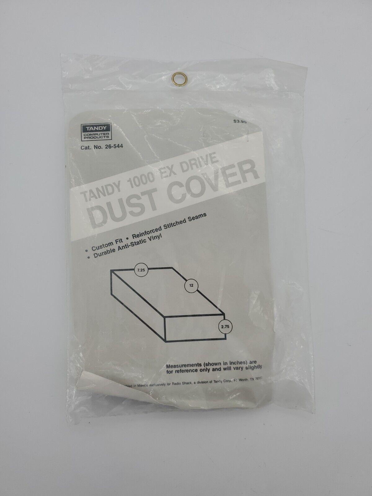 Vintage Tandy computer 1000 Ex Drive Dust Cover New Sealed  26-544