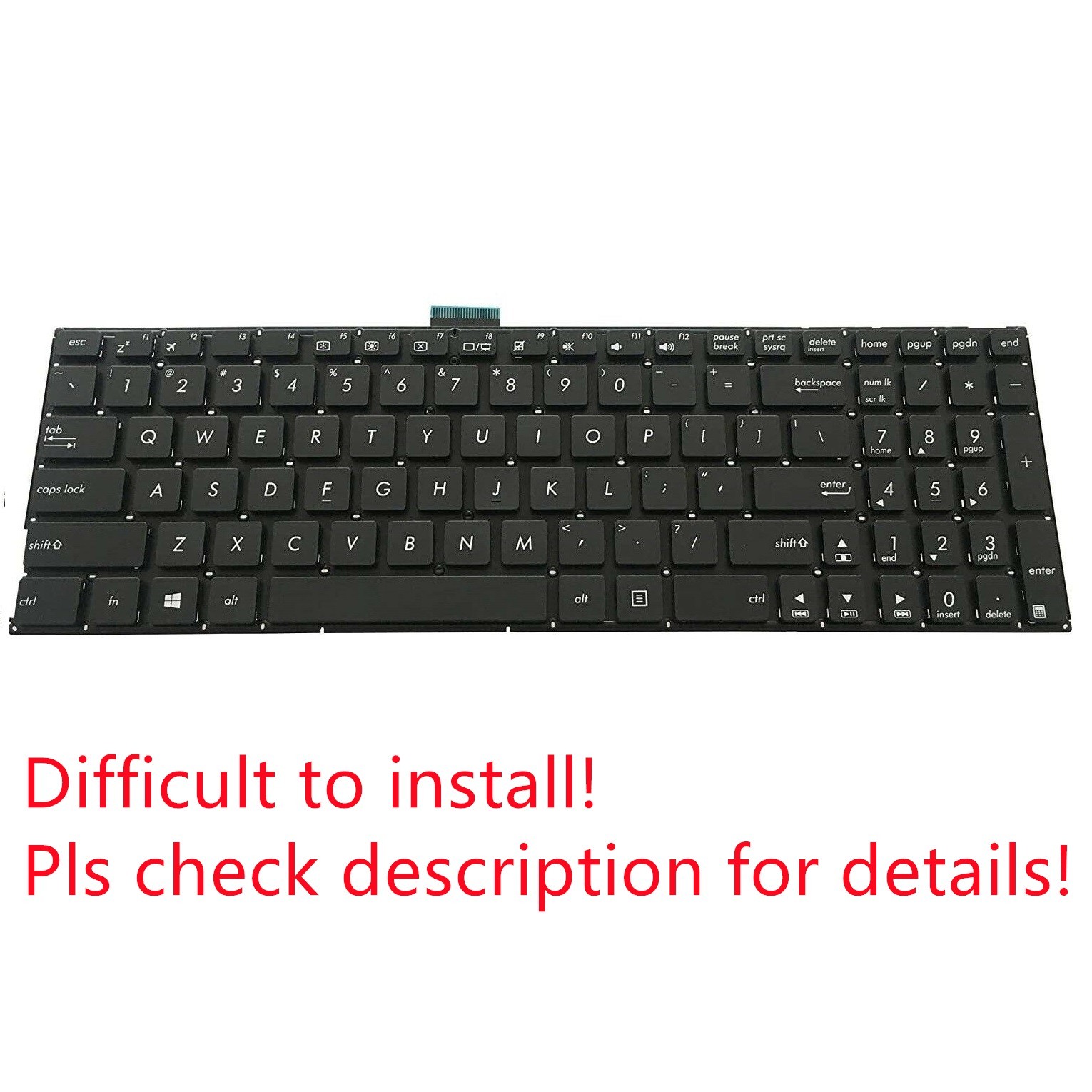 Original US Keyboard for ASUS TP550LA