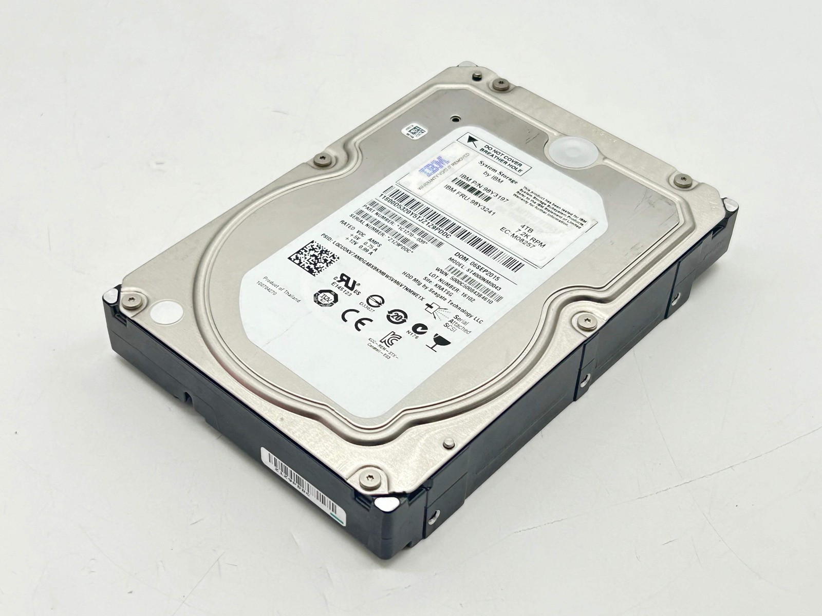 IBM XIV 4TB 7.2K SAS 6Gb 3.5" Hard Drive 98Y3197 Lot of 12 Used