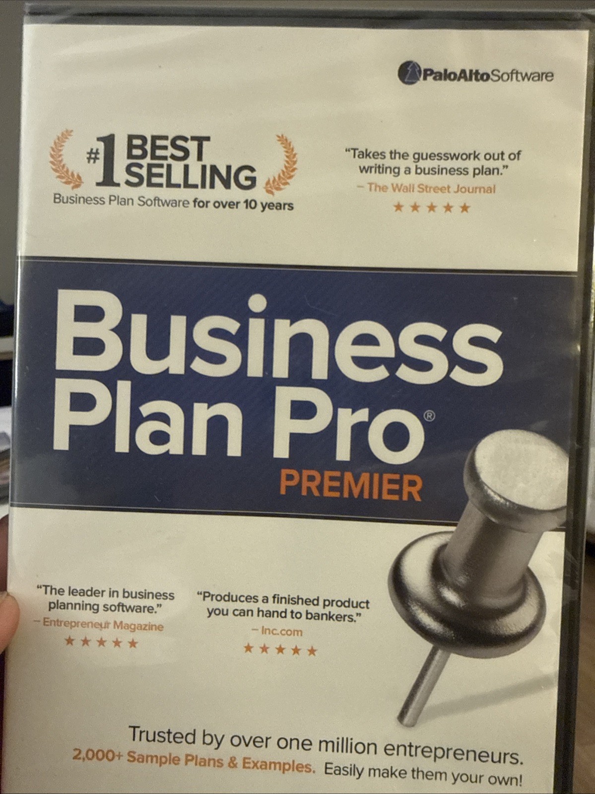 Business Plan Pro (Windows PC) Palo Alto Software New CD-ROM w/ Serial Number
