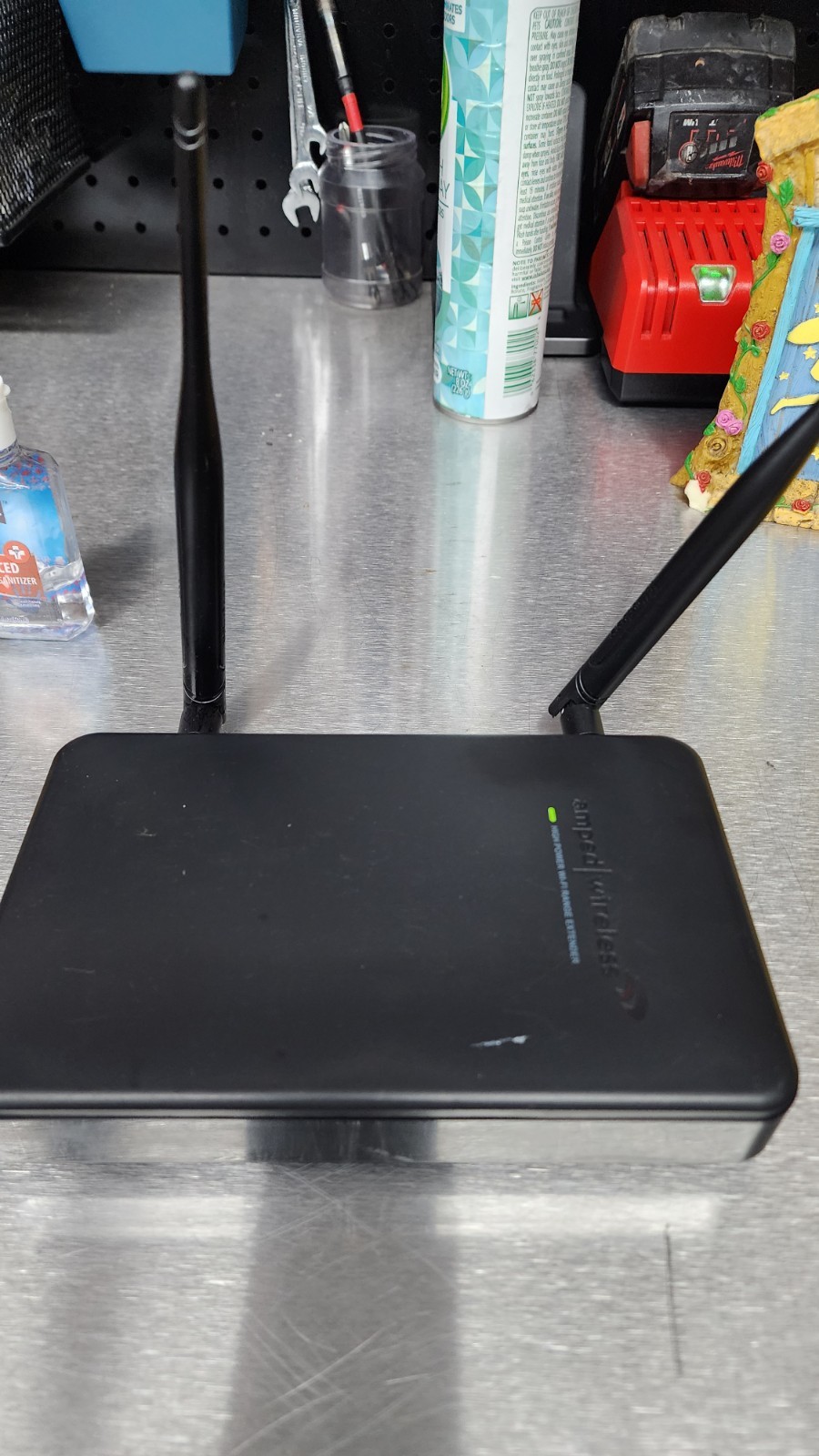Amped Wireless SR10000 High Power Wireless-N 600mW Range Extender & Smart Repeat