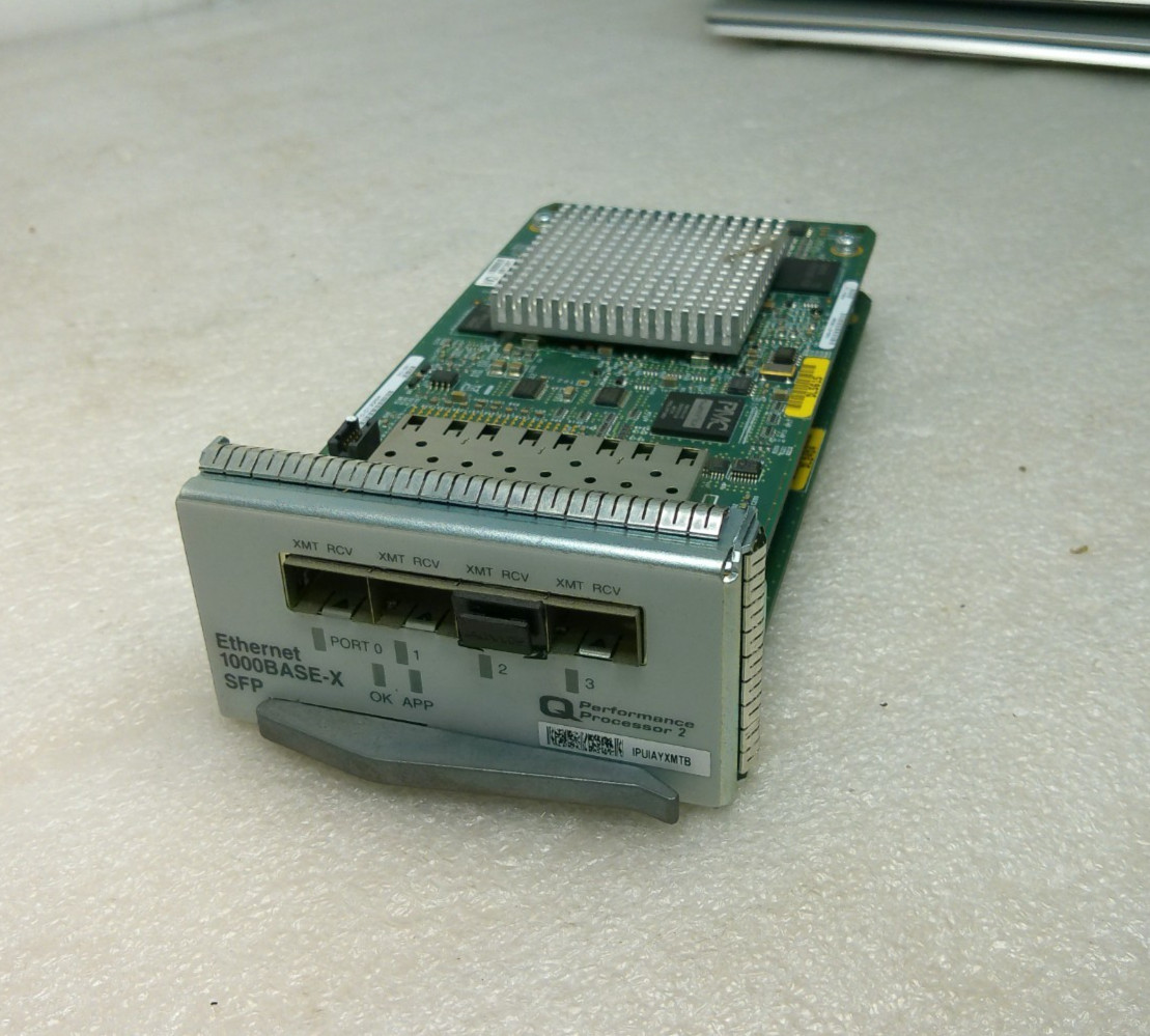 Juniper PE-4GE-TYPE1-SFP-IQ2-B 4-port Gigabit Ethernet IQ2 PIC IPUIAYXMTB
