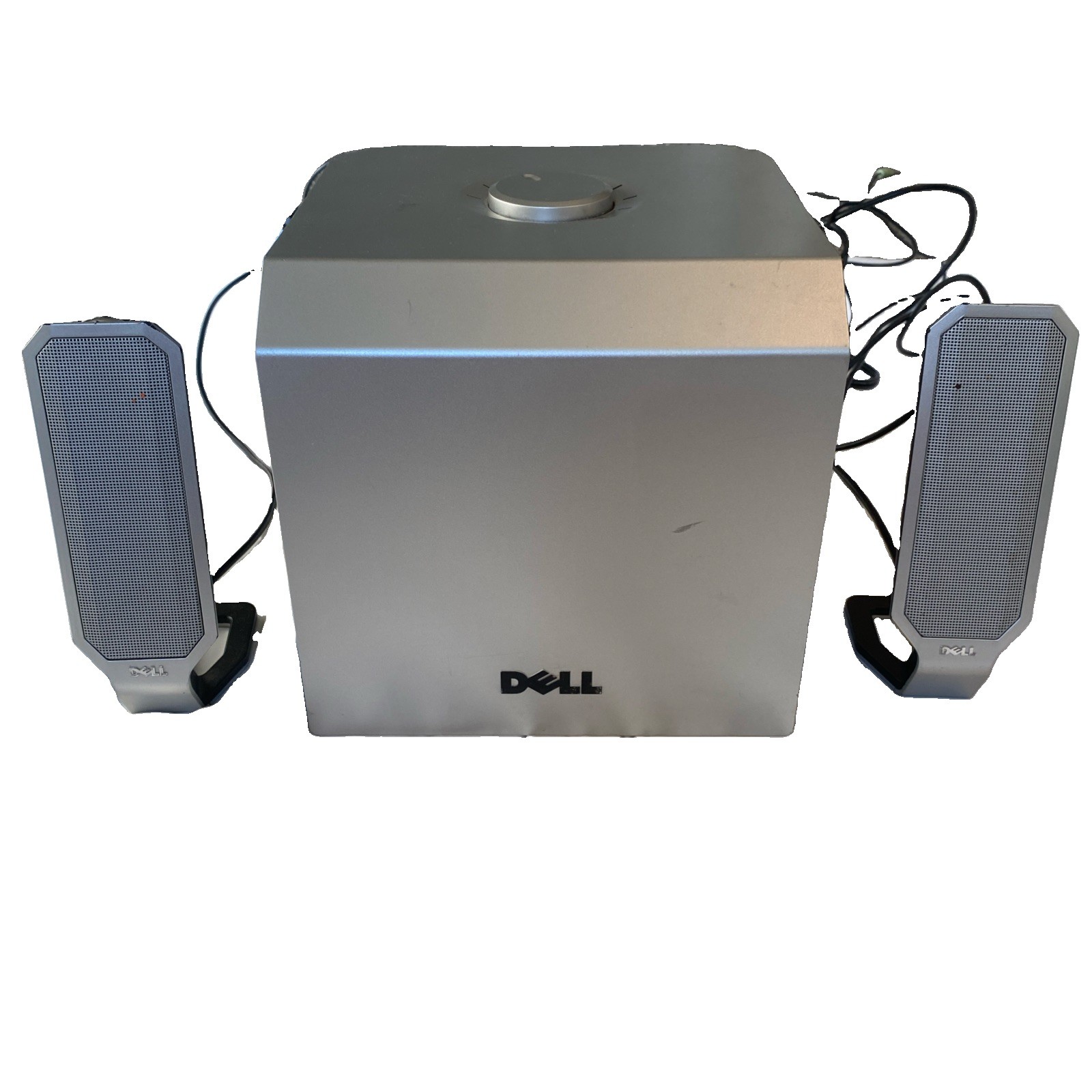 DELL Zylux A525 Multimedia Computer Speakers and Subwoofer ~ Tested/Working