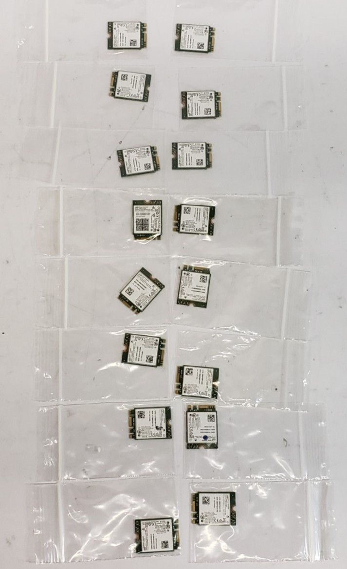 New Lot of 16 Intel 7265NGW Wireless-AC 7265 802.11ac M.2 Wireless Card