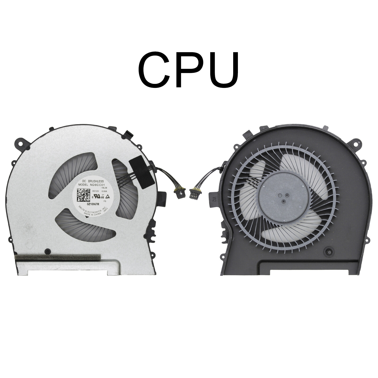 Original CPU GPU Cooling Fan Replacement For HP OMEN 15-DH (All Version) ND8CC01