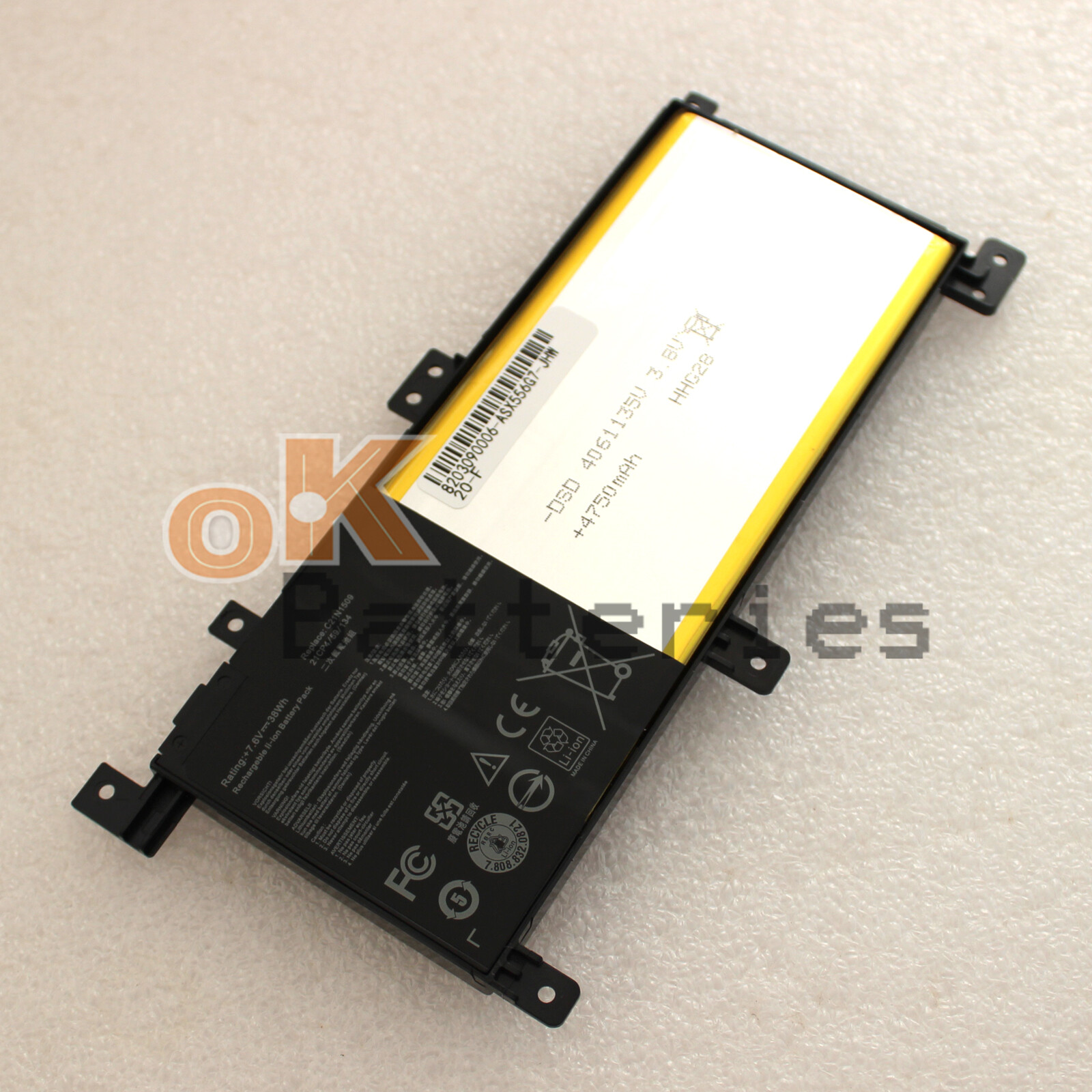 New C21N1509 7.6V 38Wh Battery for Asus X556 X556UA X556UB X556UF X556UJ X556UQ