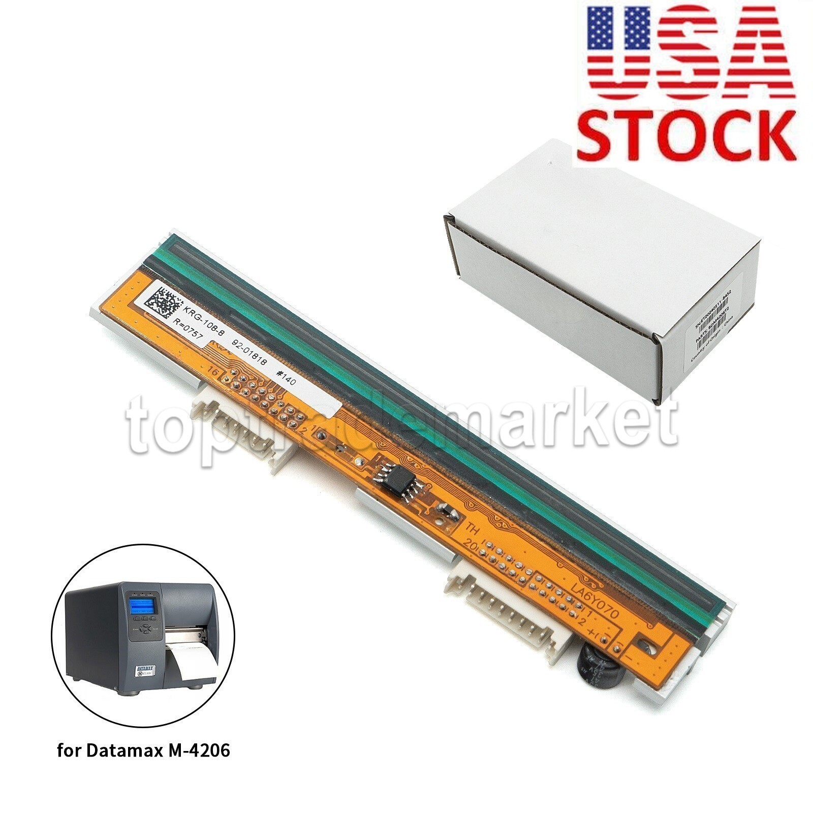 US New Printhead for Datamax M4206 M4210 M4208 Mark II 203dpi PHD20-2220-01