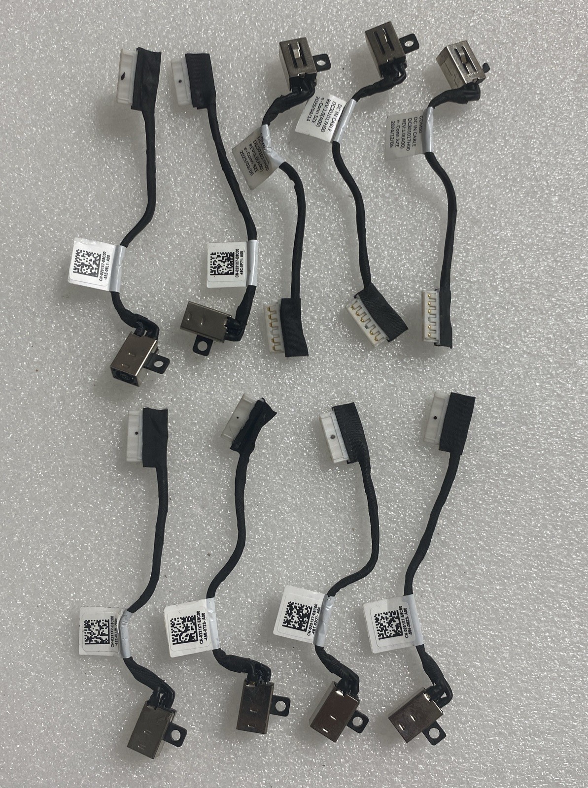 10X DELL Inspiron 15 3511 3515 3520 DC Power Jack DC301017H00 0231X7 231X7 BR3