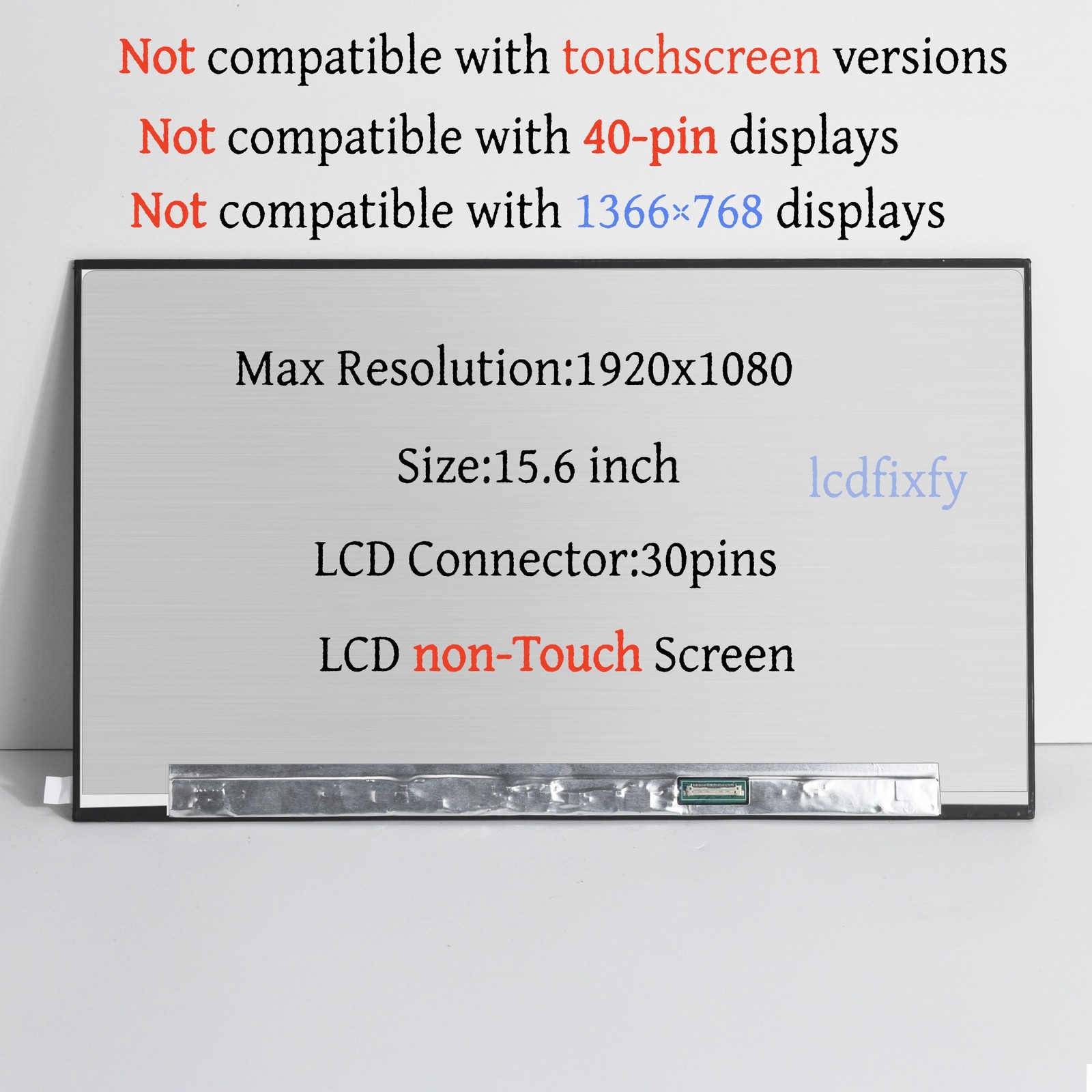 For New Innolux P/N N156HCA-E5A 15.6" FHD IPS Screen LCD Display N156HCA-E5B