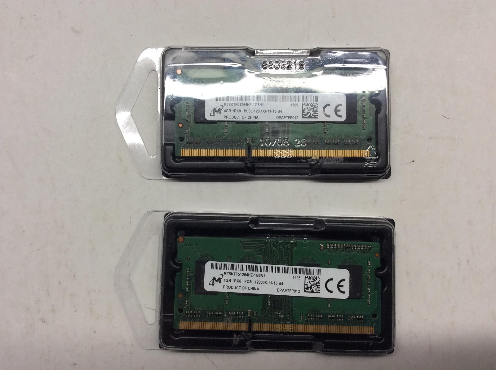 2X ELPIDA 2GB 1Rx8 PC3-12800S - 11-10-B2 laptop Memory Genuine Mac RAM OEM