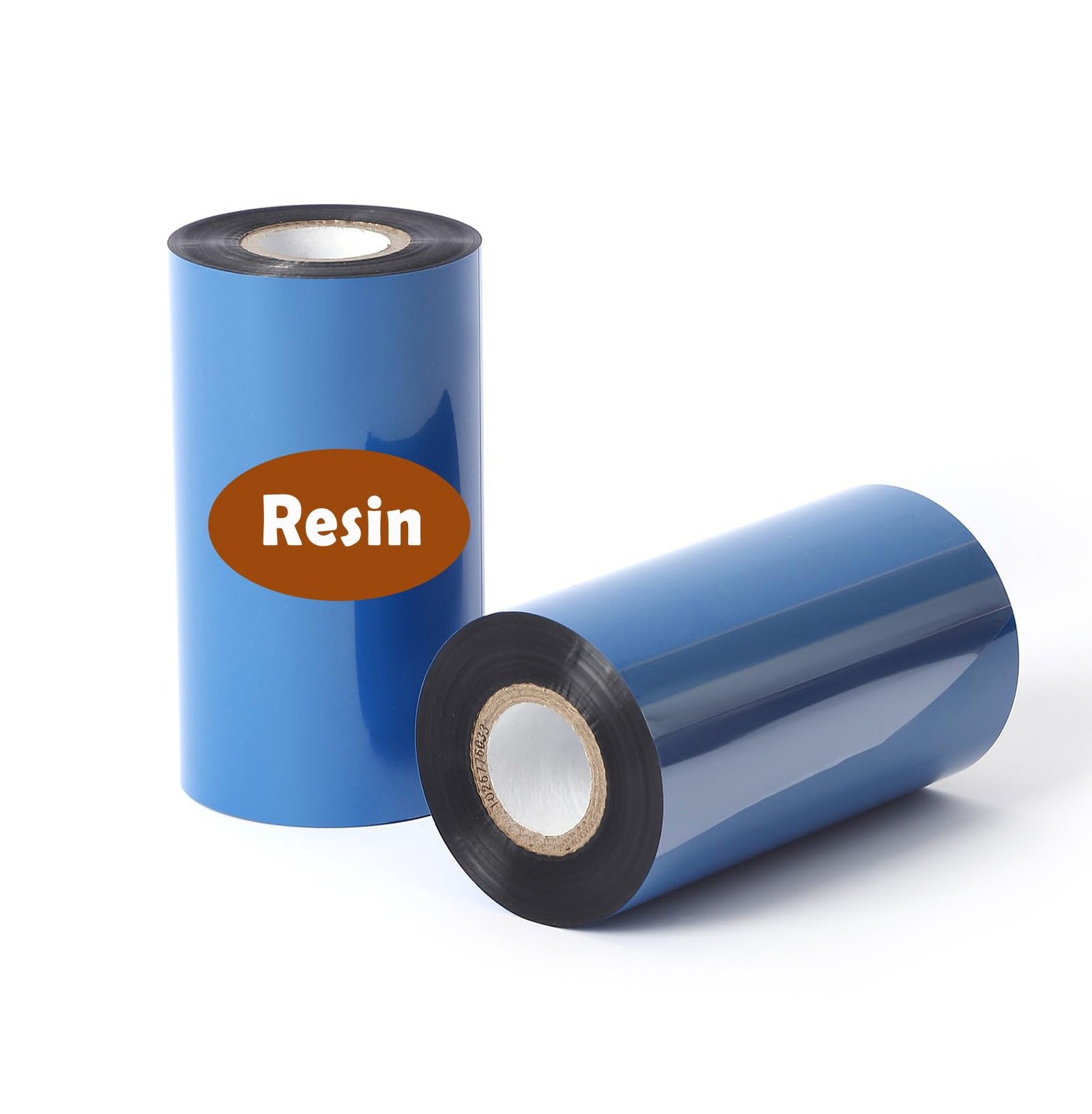 (10 Rolls) 4.33" x 984' Premium Resin Ribbon, 110mm x 300m Black Thermal Tran...