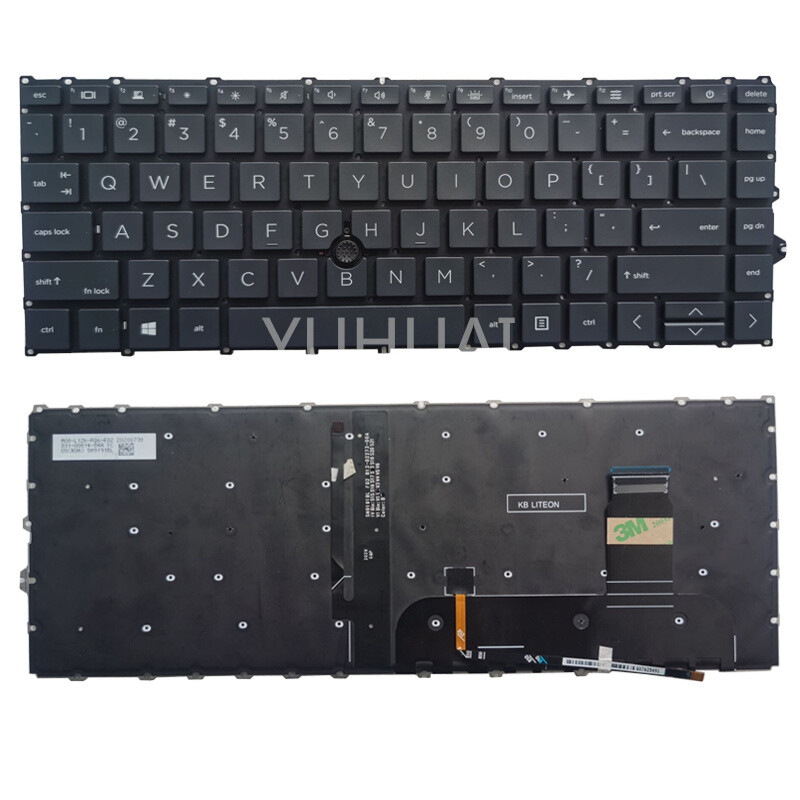 Laptop US Keyboard For HP HP ELITEBOOK 745 G7 745 G8 840 G7 840 G8 BACKLIT