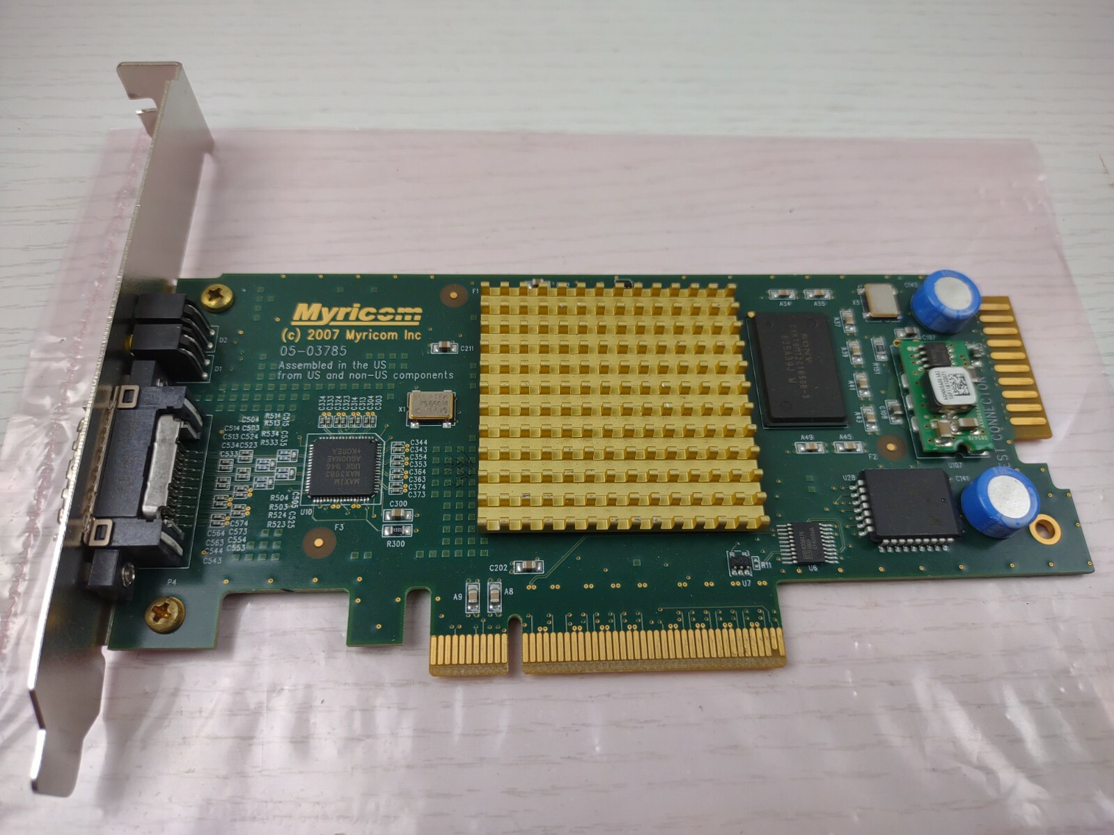 05-03785 IBM Myricom PCI-e 10G Adapter Card 40K9067 W/ Long Bracket
