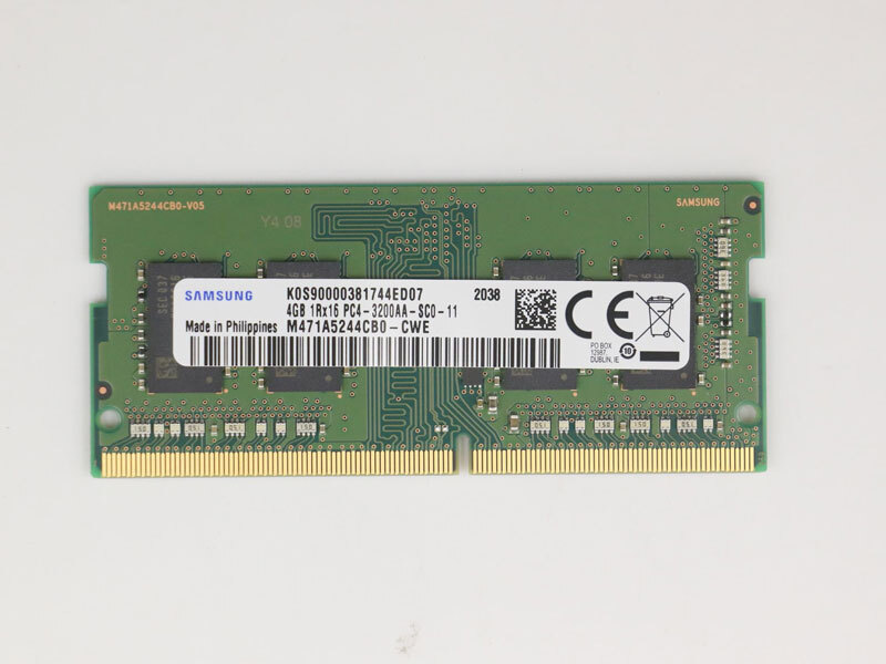 Lenovo ThinkPad E14 Gen 2 SODIMM 4GB DDR4 3200 RAM 5M30V06794