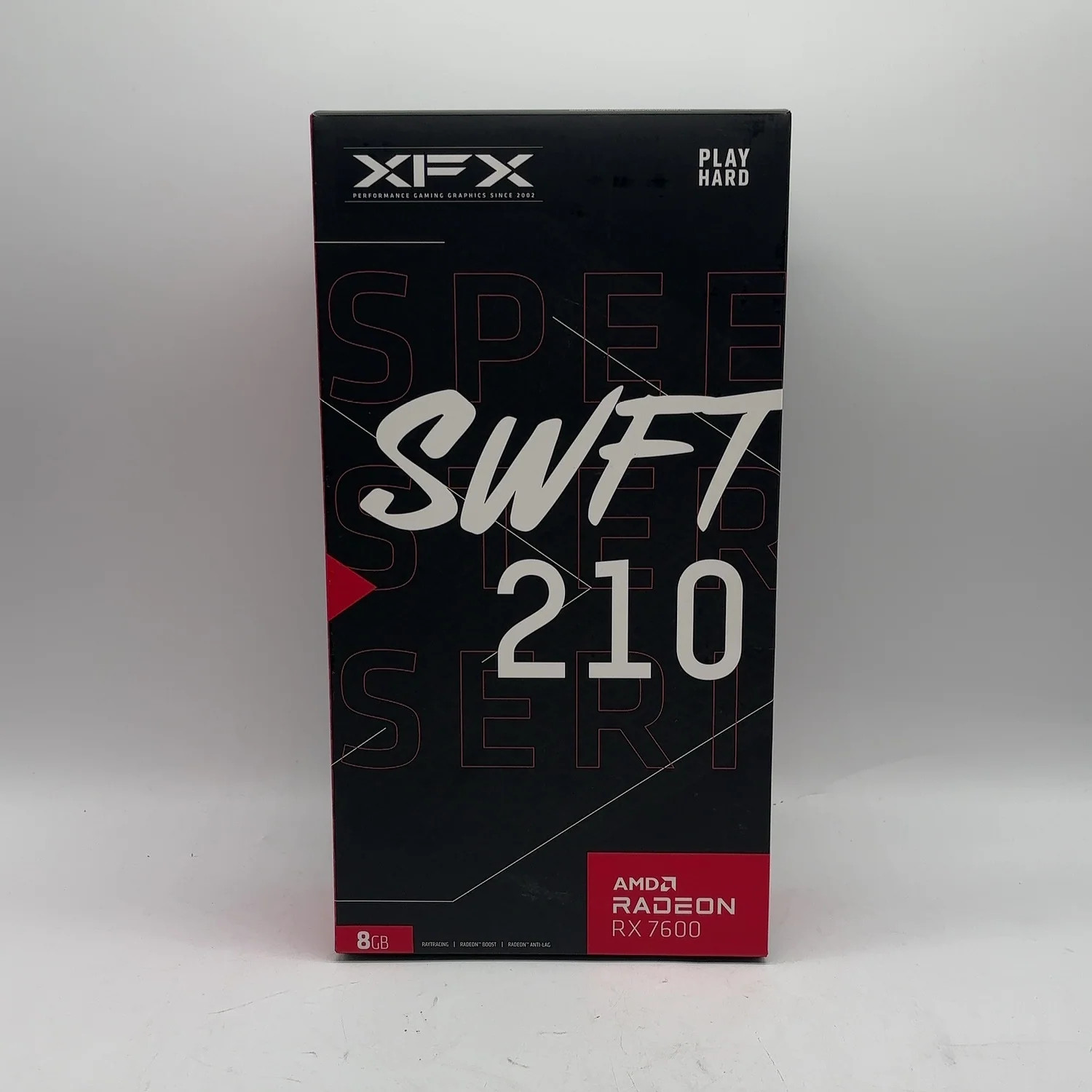 XFX Radeon RX 7600 XFX Speedster SWFT210 8GB GDDR6 Graphics Card RX-76PSWF