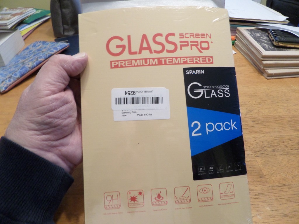 (2 Packs) Premium Tempered Glass Screen Protector For Samsung Galaxy Tab Tablet