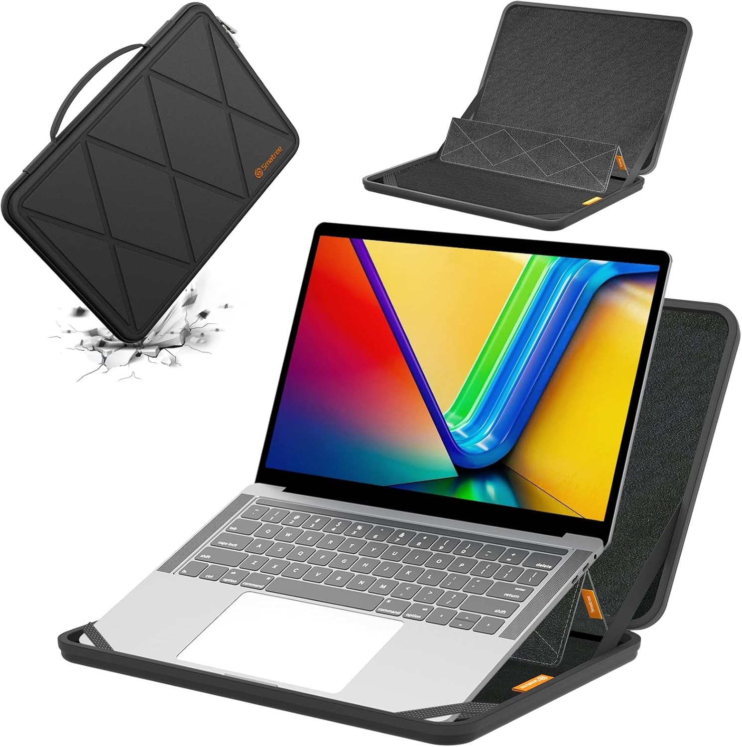 Smatree MS98 Hard EVA Protective Sleeve For ASUS 16 inch (MS98), MS - Black 