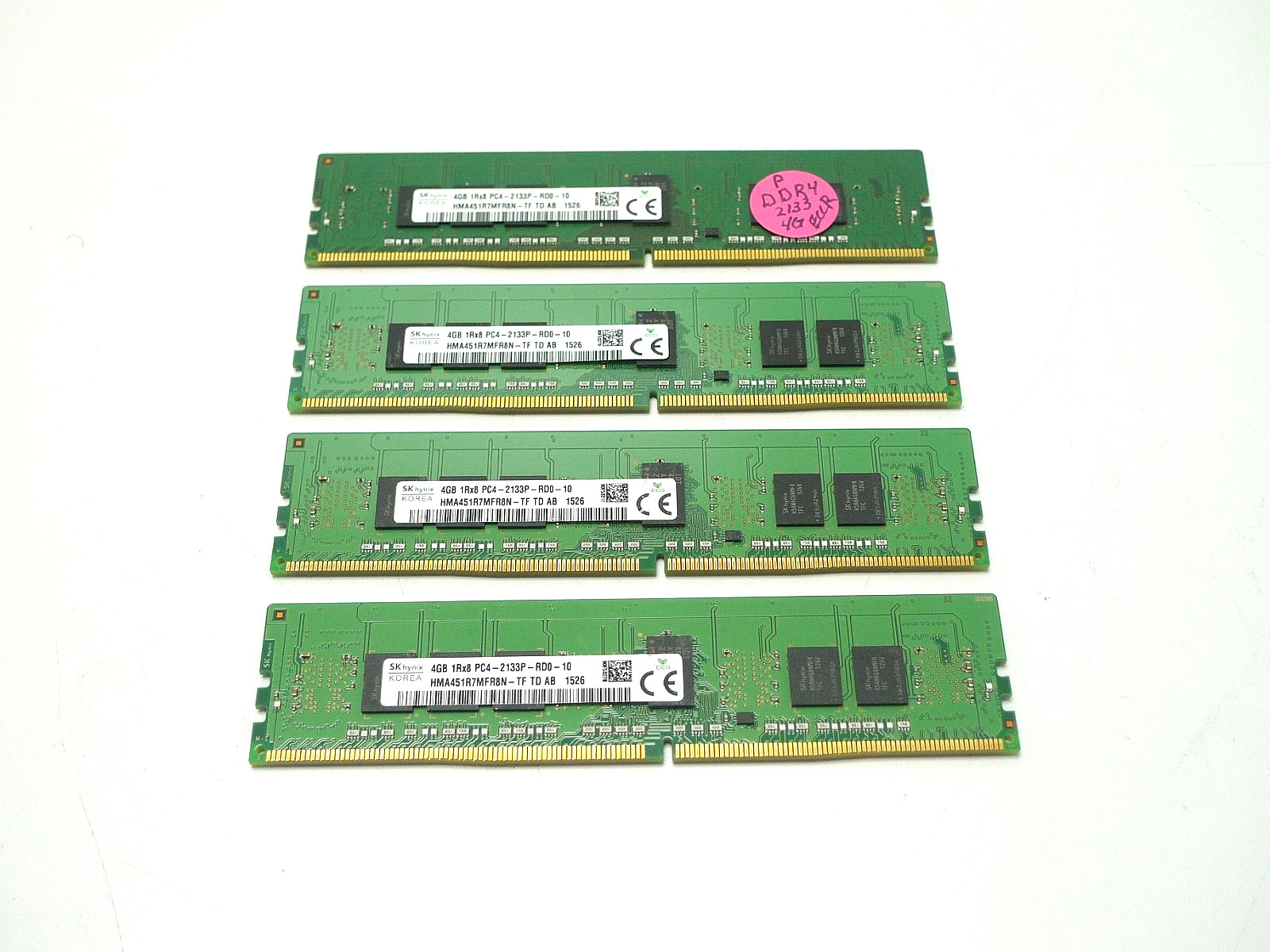 SK hynix HMA451R7MFR8N-TF PC4-2133 16GB (4x4GB) DDR4 2133MHz ECCR Server RAM