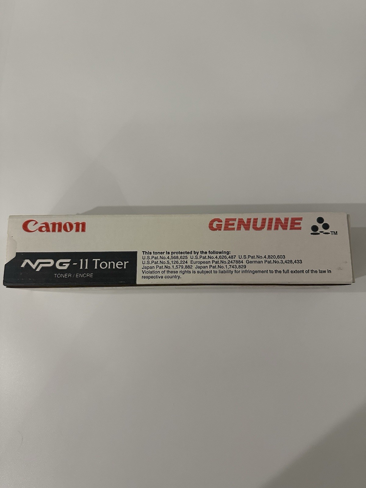 Canon NPG-11 Toner Cartridge Black OEM NP6012 NEW IN BOX