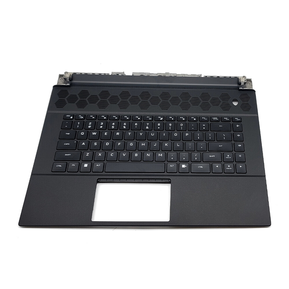 New For Alienware M16 R1 Laptop Black Palmrest Cover Backlit US Keyboard 0CGM3Y