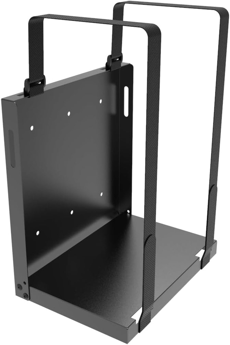 Adjustable Universal Wall Mount for CPU and Electronic Devices, 10" H x 6" W