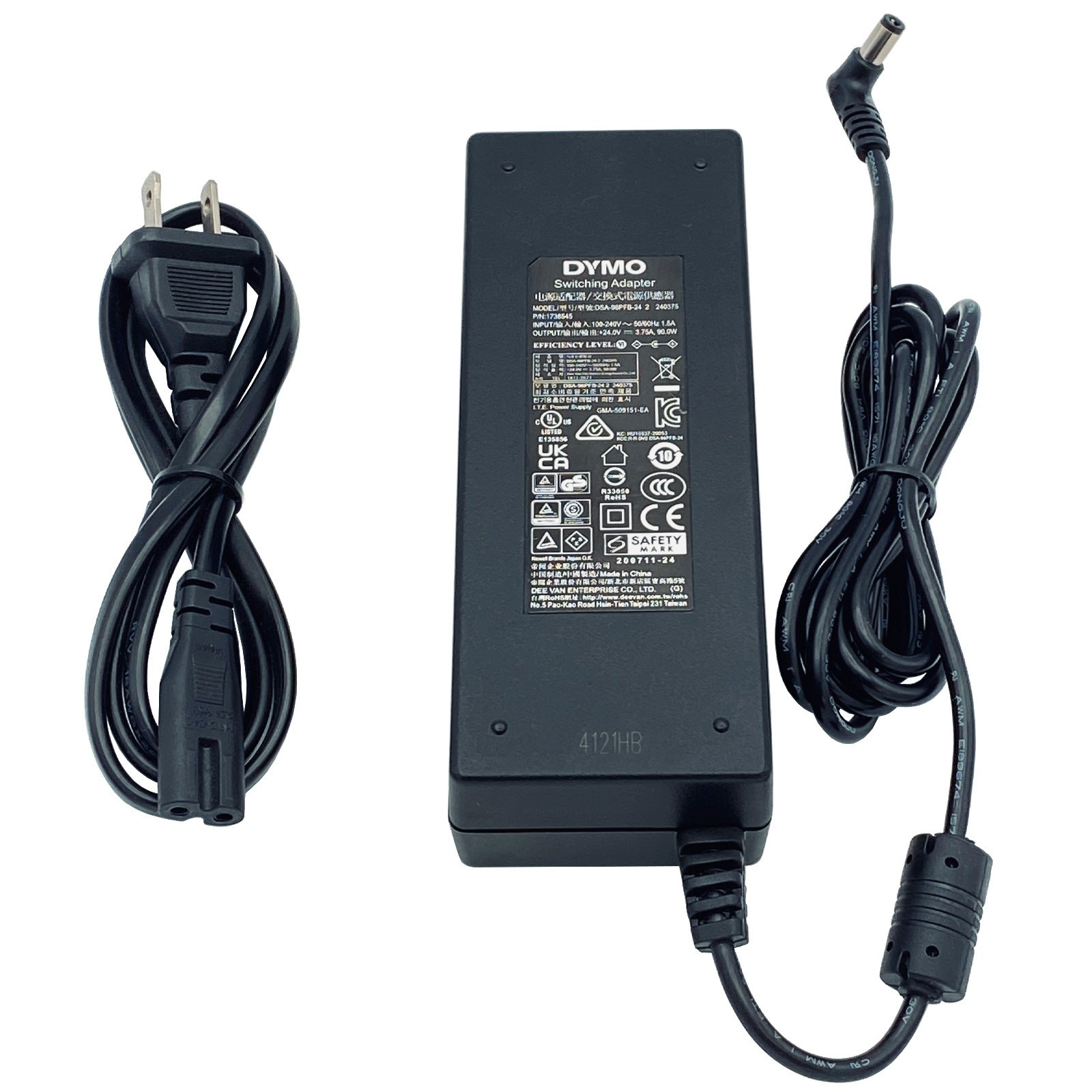 Genuine DYMO 90W AC Adapter 24V DSA-96PFB-24 Original Power Supply 1738545