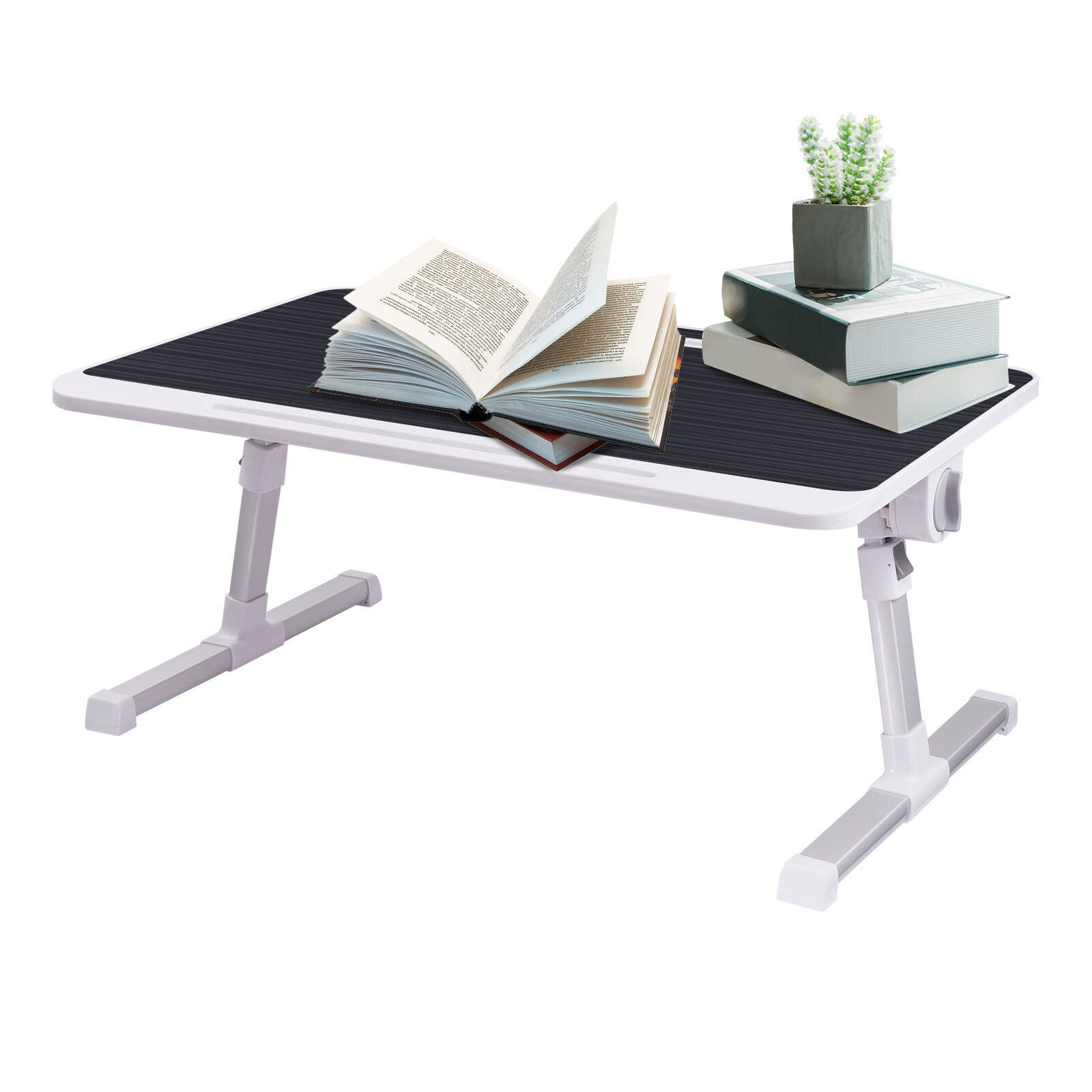 Portable Foldable Notebook Laptop Desk Table Stand Bed sofa Tray Adjustable US