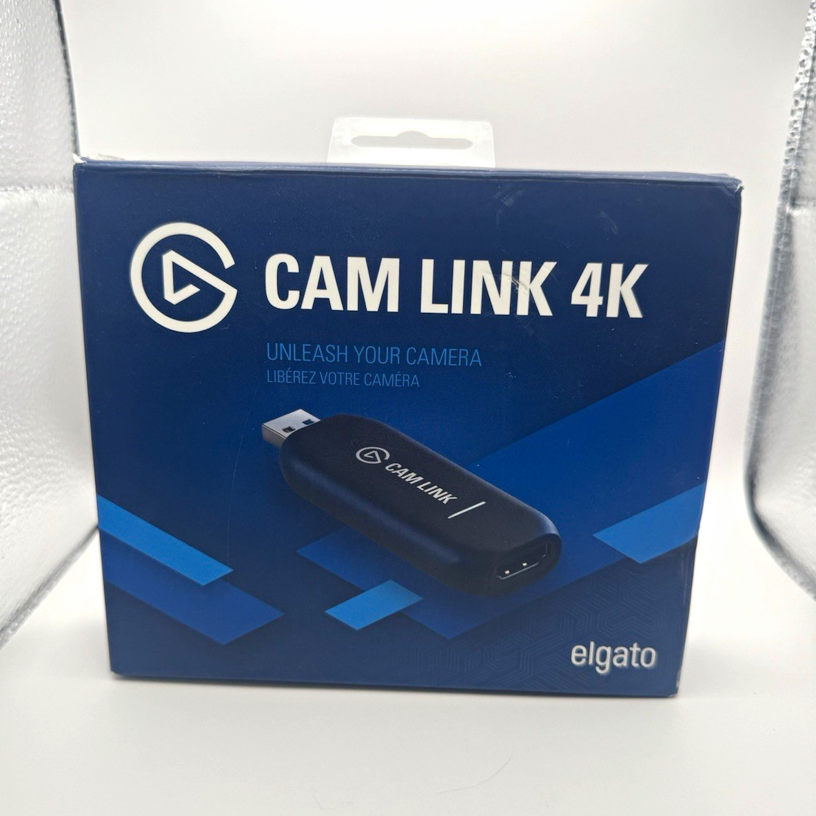 Elgato Cam Link 4K External Video Capture Device HDMI to USB 3.0 open box