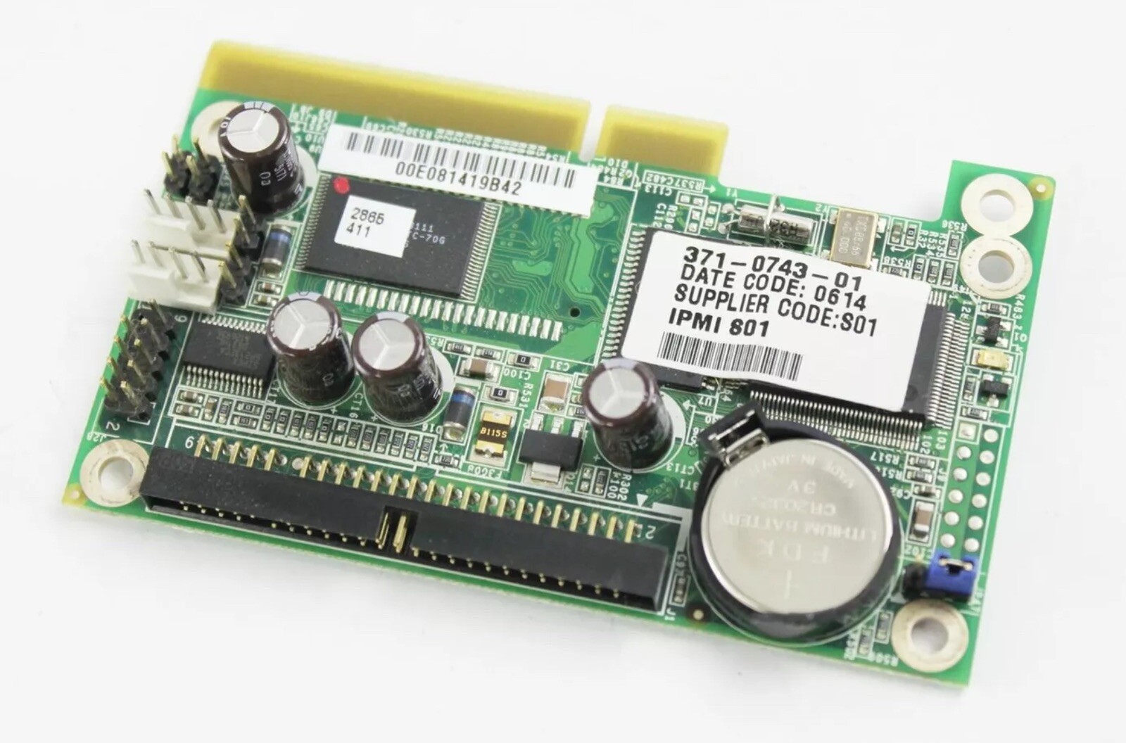 Genuine Sun X2100 Server Service Processor Riser Card 371-0743-01