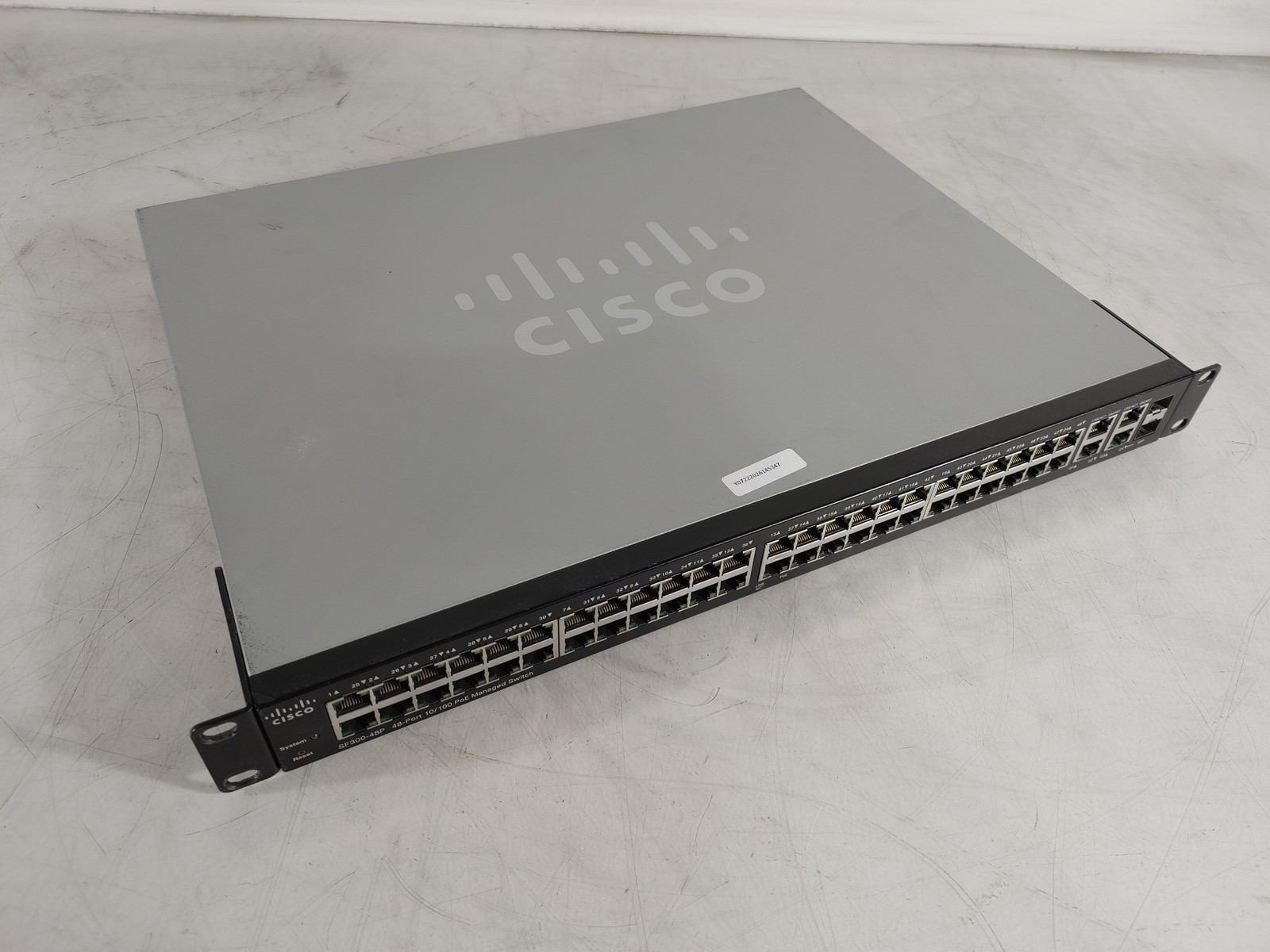 Cisco SF300-48P SRW248G4P-K9 52 Fast Ethernet Managed PoE Switch