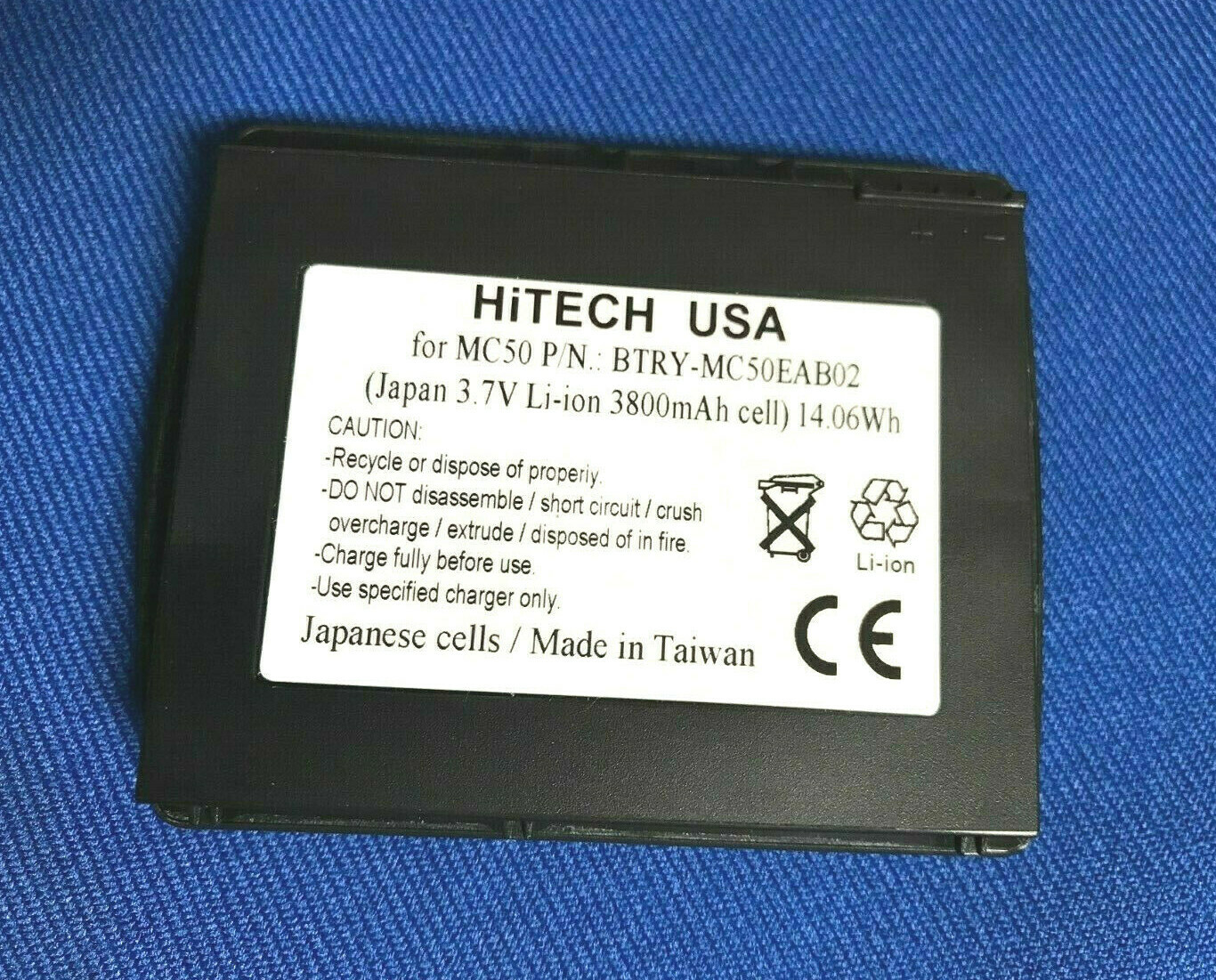 10 batteries(Japan Li3.8A)For Symbol/Motorola MC50...#21-67315-01,BTRY-MC50EAB02