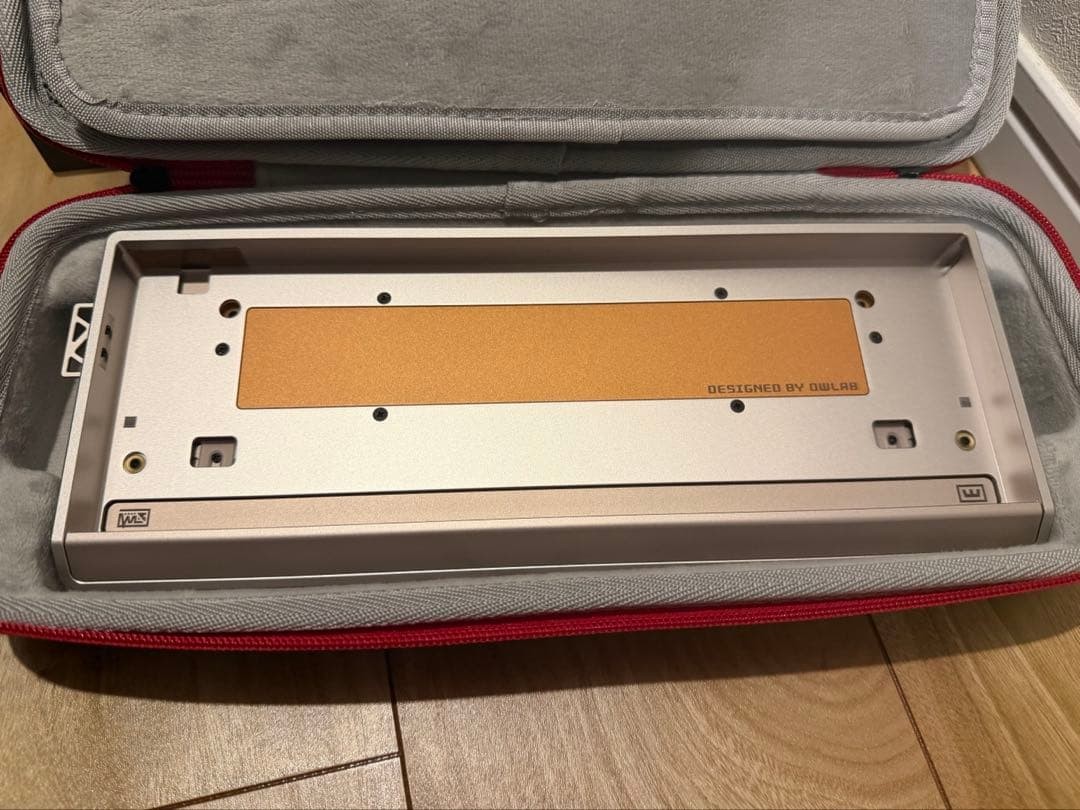 OwLab x Wooting OW60 60HE Mechanical Keyboard Case Beige with Accessories