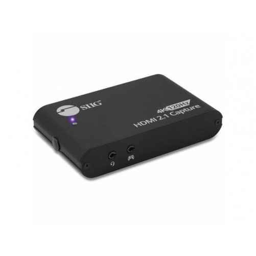 Siig CE-H28311-S1 4K120HZ HDMI 2.1 CAPTURE DEVICE FOR GAMING/STREAMING 4K60HZ CA