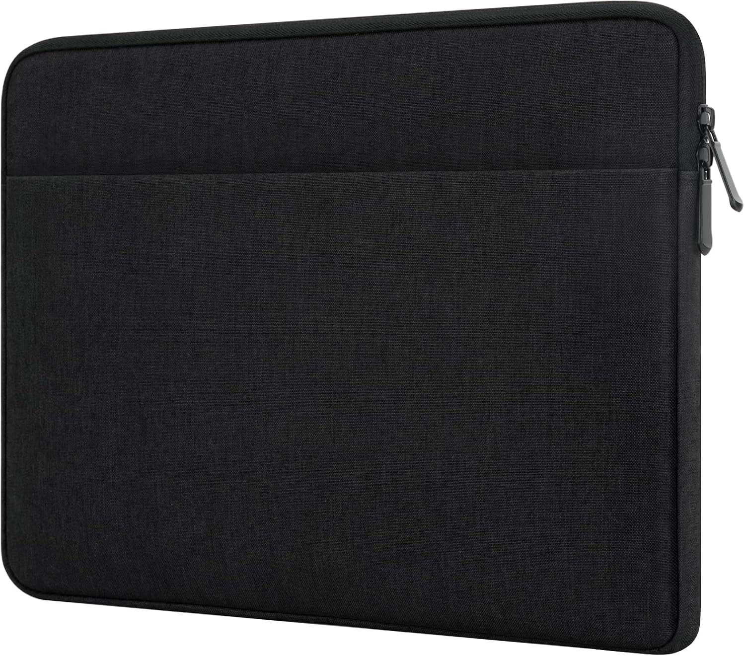 Padded Laptop Sleeve Case with Accessory Pocket for 15-16 inch Computers, Black