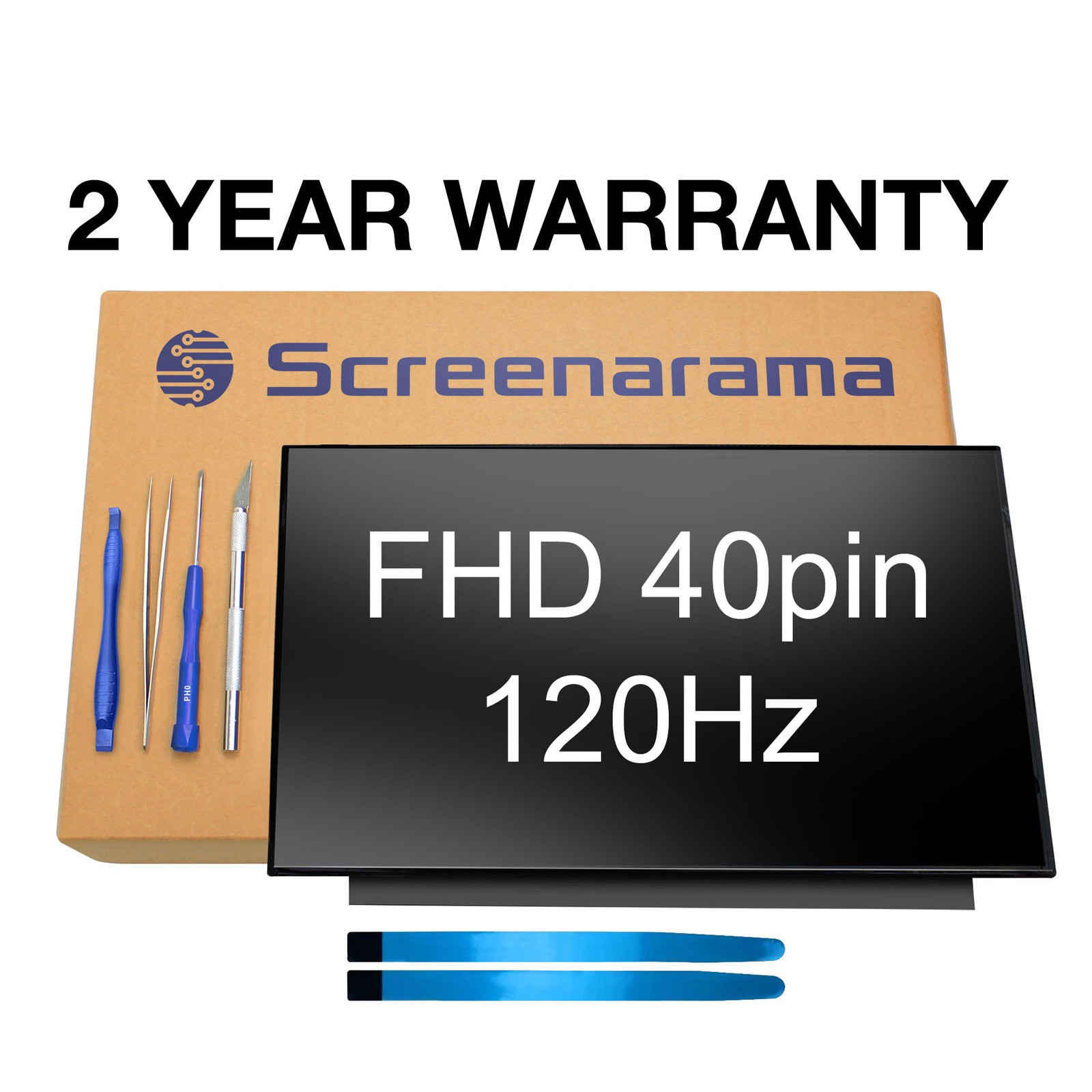 Panda LM140LF1F01 120Hz FHD IPS Matte LCD Screen + Tools SCREENARAMA *FAST