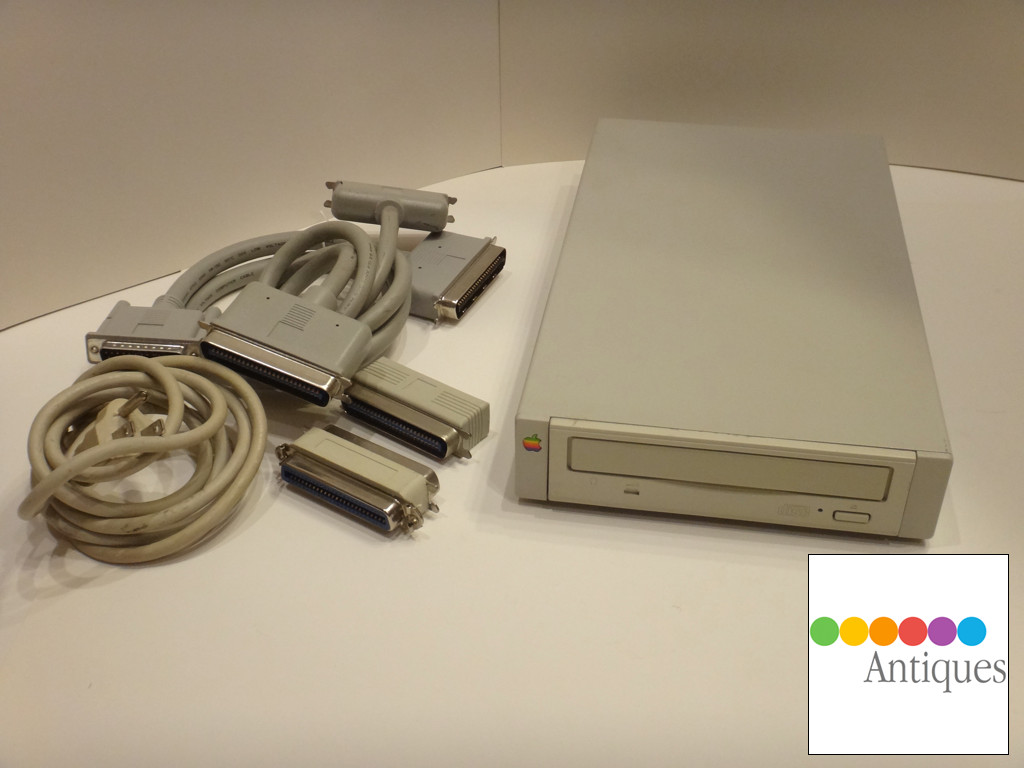 Apple External 24x CD-ROM SCSI Drive CD 300 Macintosh Mac M2710LL/A M0322 M3023