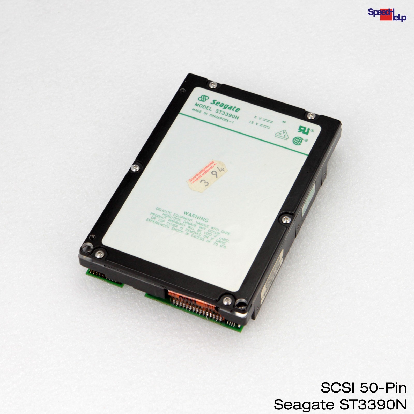 SCSI-2 50 PIN HDD SEAGATE ST3390N HARD DRIVE HARD DRIVE 350MB 347MB 917004-305