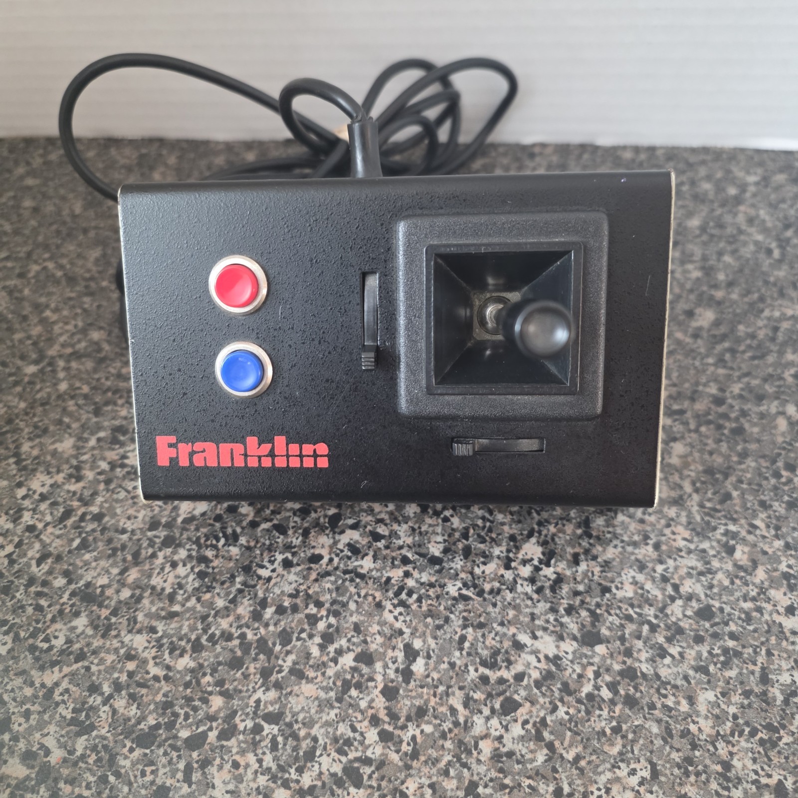 Vintage Franklin Joystick Apple II IBM PC 9 Pin Dual Button Controller UNTESTED