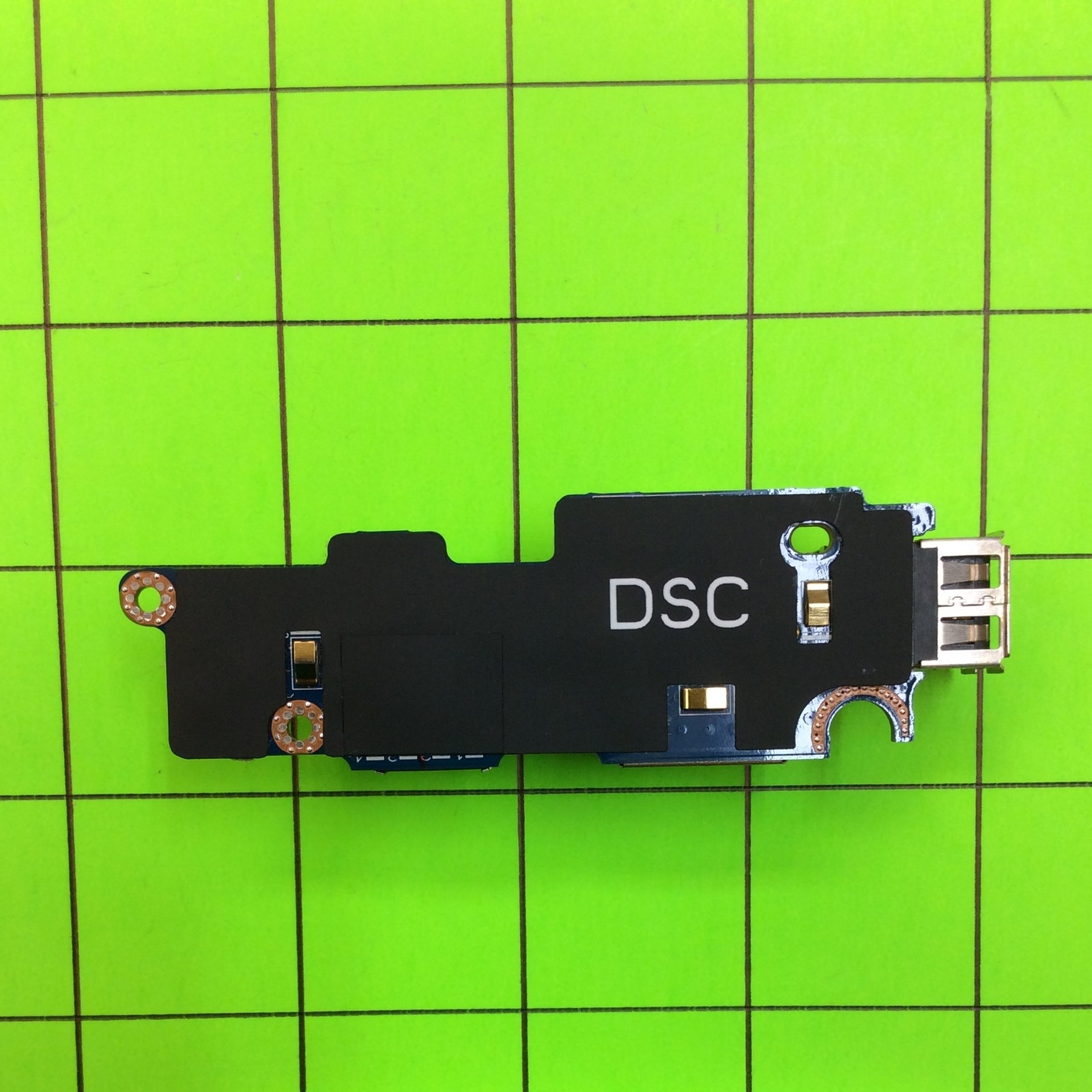 Dell Latitude D630 Laptop Dual USB Ports and 1 Ethernet Port Board IB000L